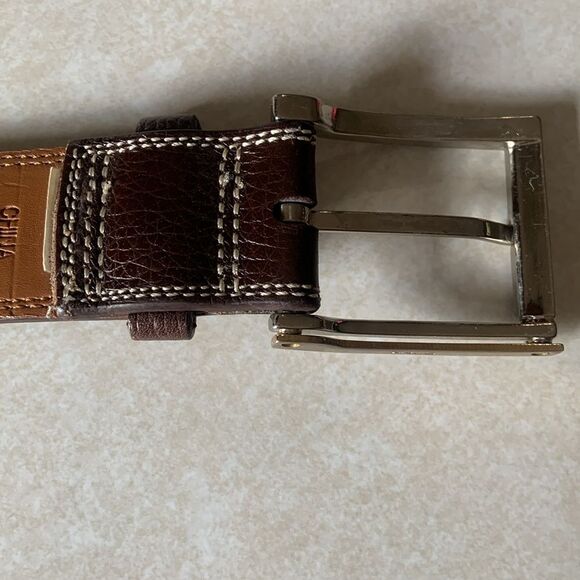 DKNY Genuine Leather Belt Men’s size40 - Picture 4 of 7